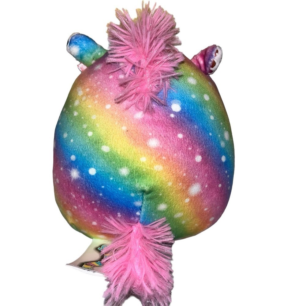 Squishmallows Prim The Rainbow Unicorn Tie Dye Cosmic Sky Stars Dreaming 5-inch - Picture 2 of 4